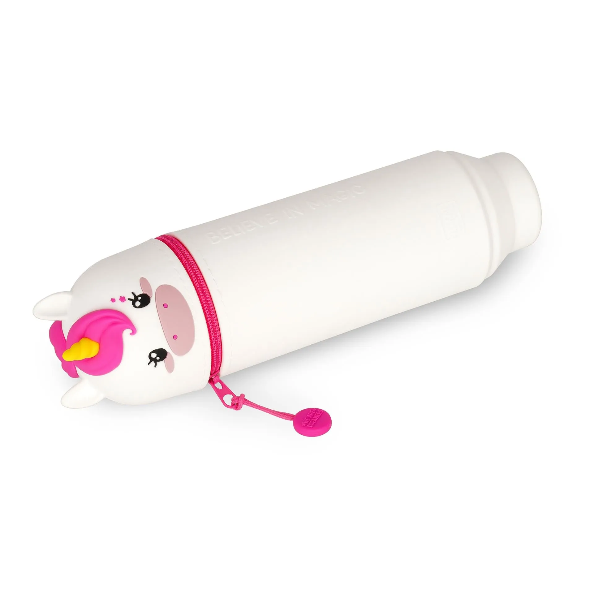 2 In 1 Soft Silicone Pencil Case - Kawaii - Unicron