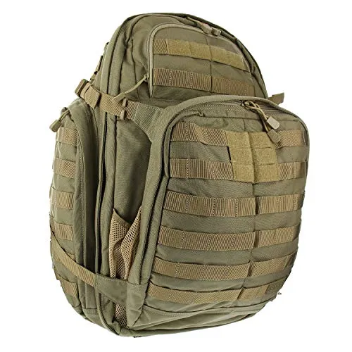 5.11 RUSH72 Tactical Backpack Med First Aid Patriot Bundle - Sandstone