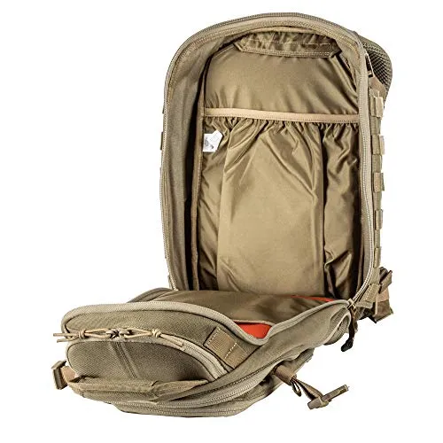 5.11 Tactical All Hazards Nitro Backpack, Nylon, 21-Liter Capacity, Gear Compatible, Sandstone, 1 SZ, Style 56167