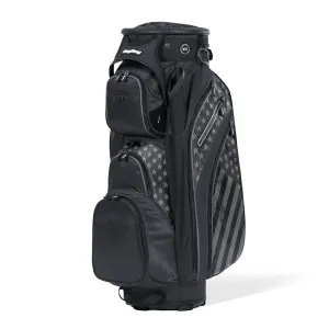 BagBoy Revolver XP Golf Cart Bag Black/Stars and Stripes