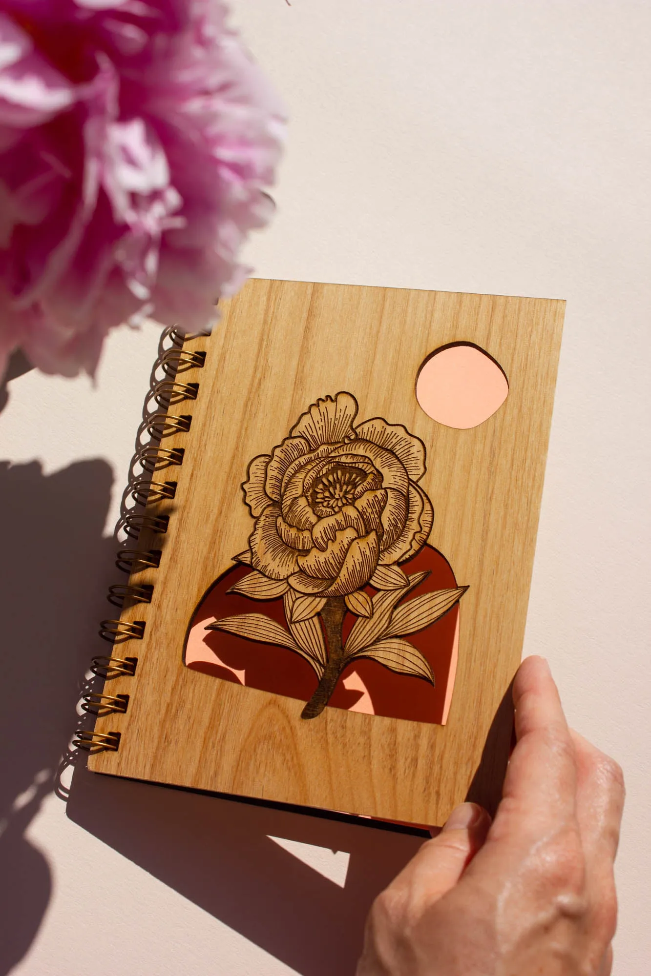 Blooming Peony Journal