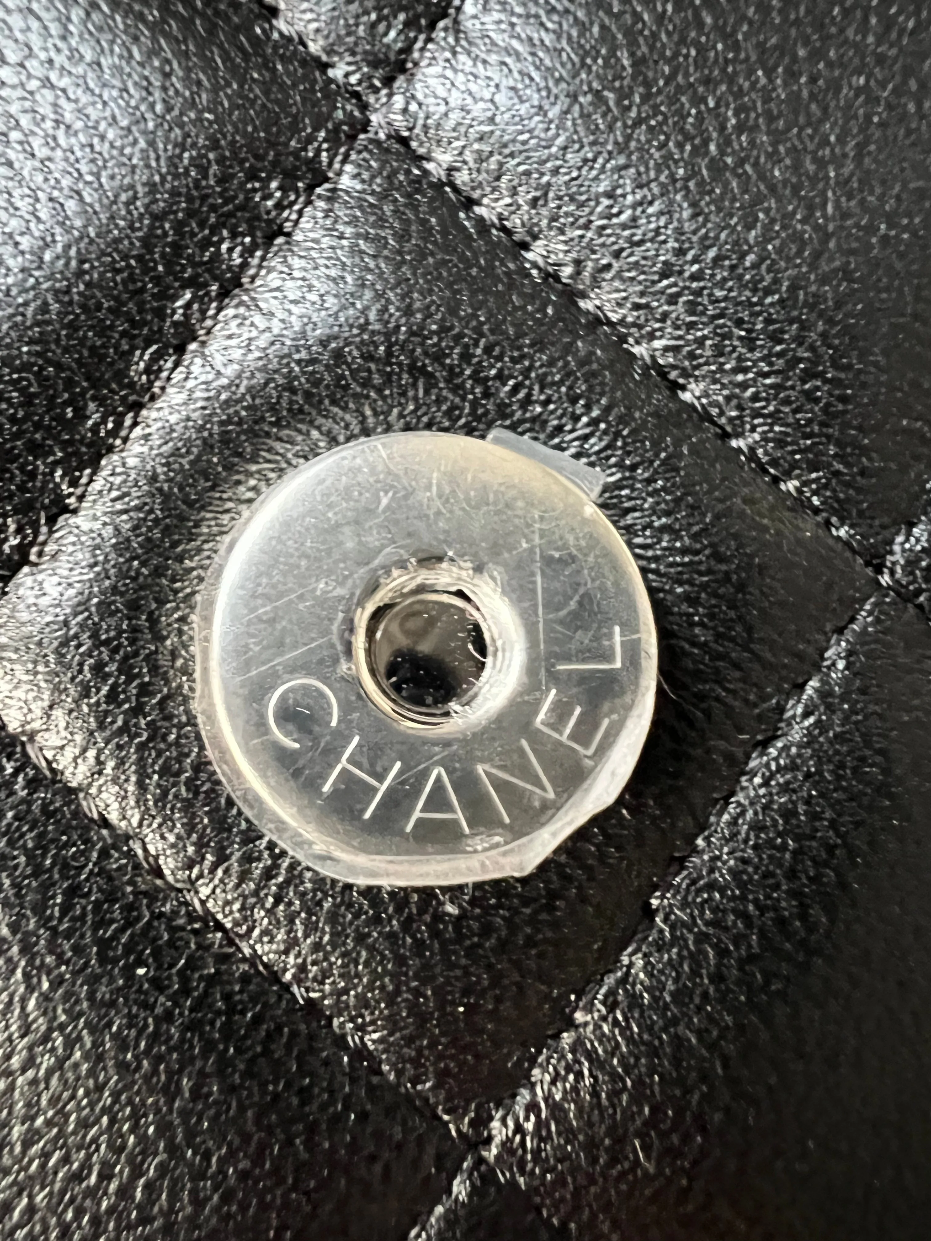 Chanel Black Lambskin Wallet on Chain with silver hardware (RRP £2,490)