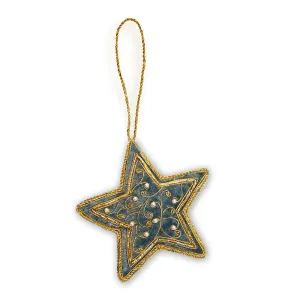 Christmas Tree Decoration – Blue Star