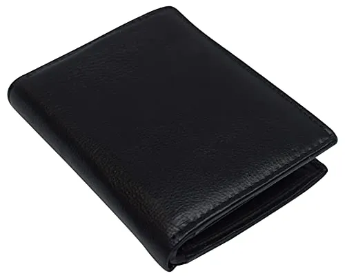 Genuine Leather RFID Signal Blocking Wallets For Men - Large Capacity - Hipster Bifold Multi Credit Card Holder