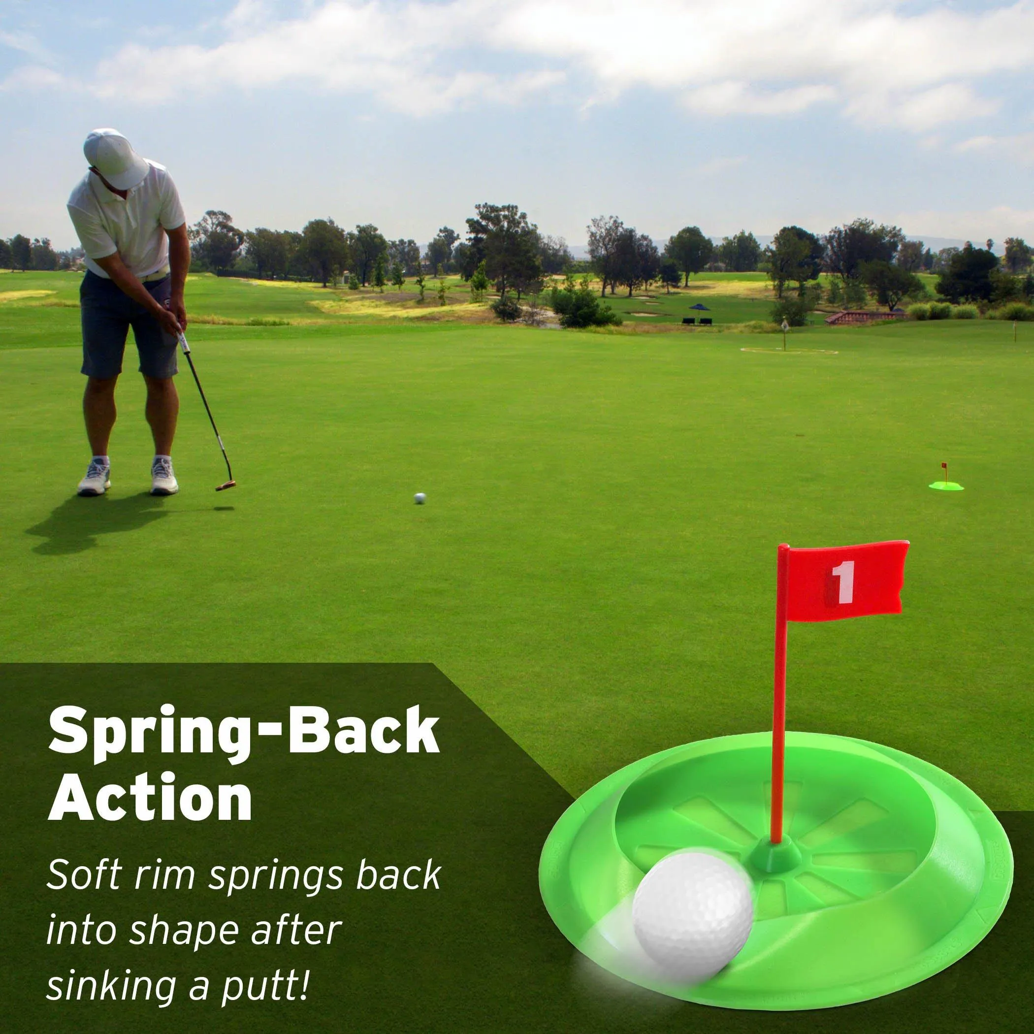 GoSports Pure Putt Challenge Mini Golf Game