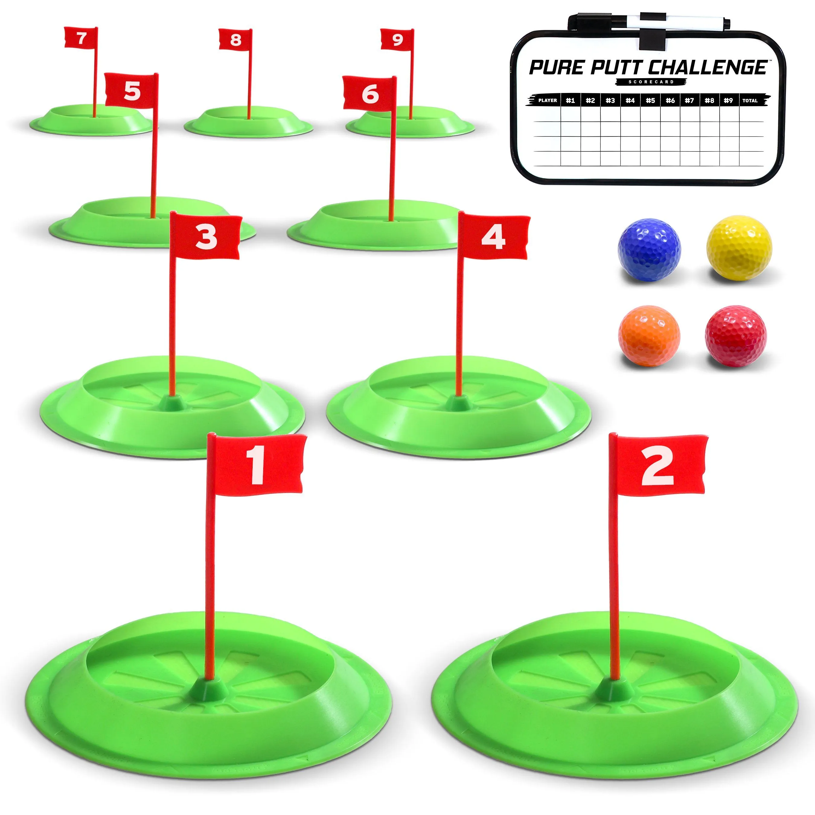 GoSports Pure Putt Challenge Mini Golf Game