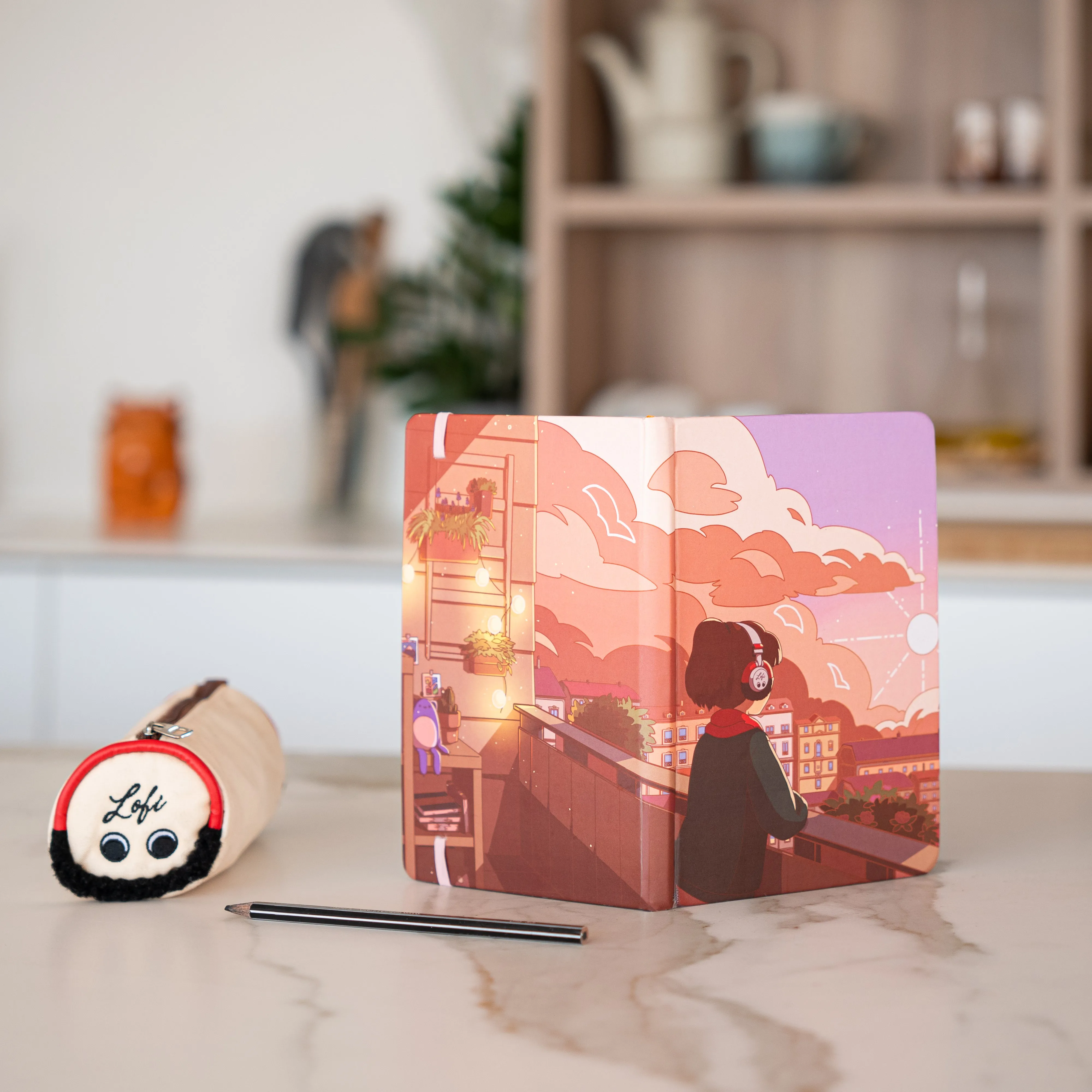 Headphone Pencil Case
