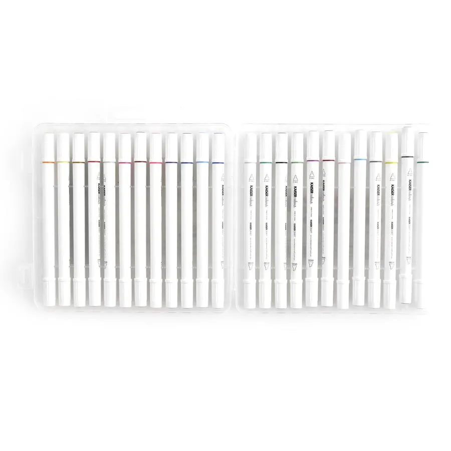 Kaisercolour Slimline Art Markers 24 Pack