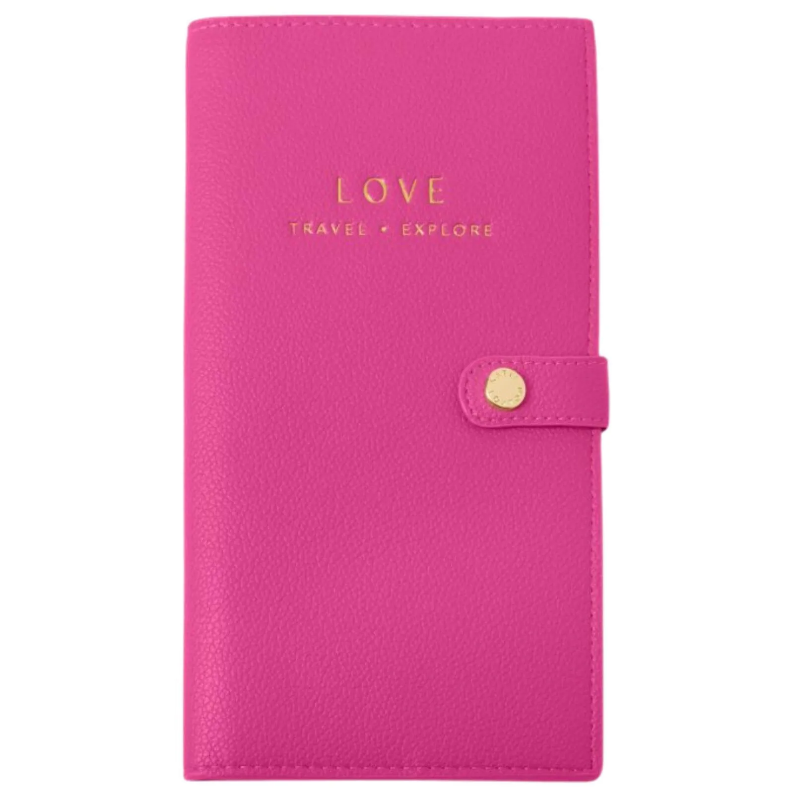 Katie Loxton Magenta Pink Travel Wallet - Love