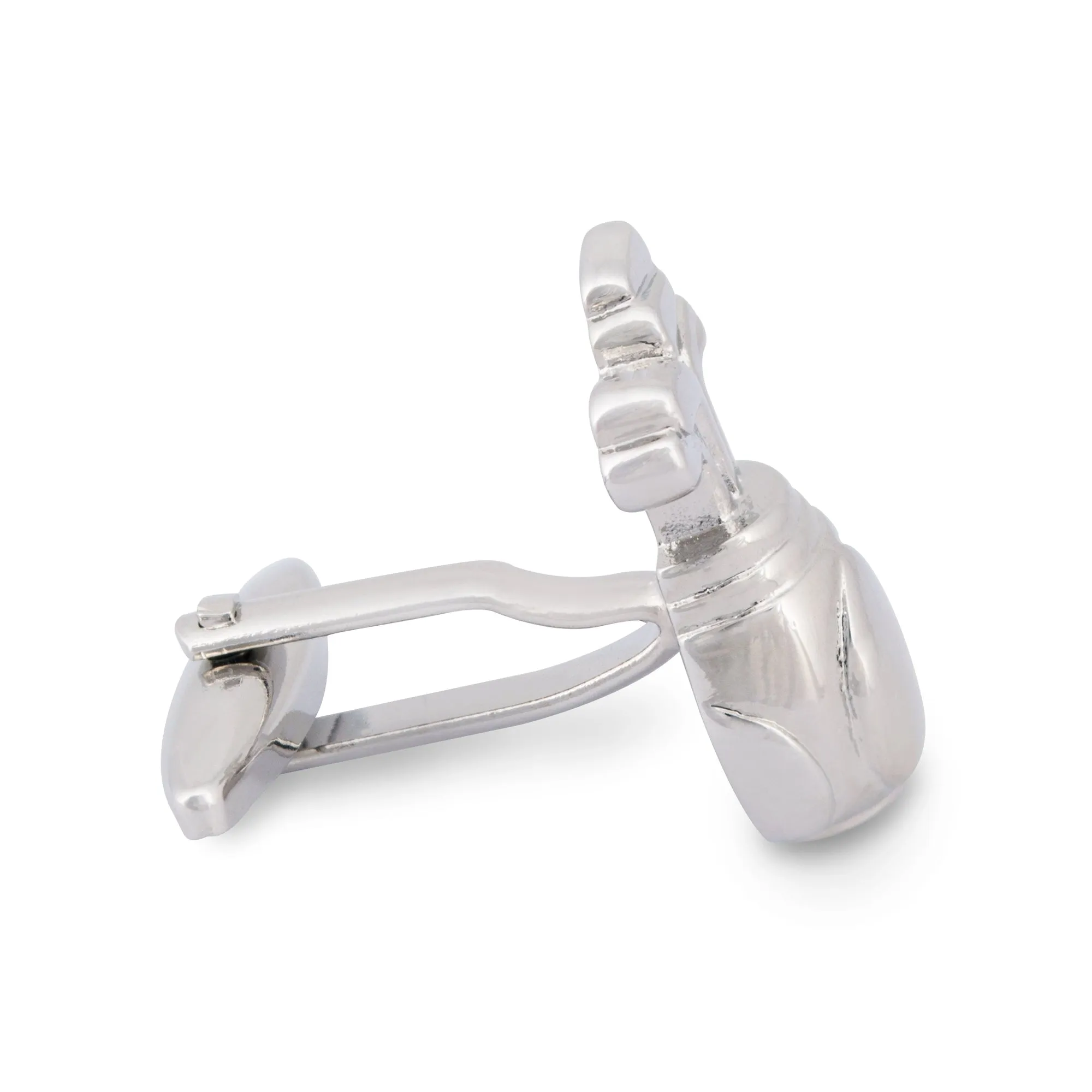 MarZthomson Golf Bag Cufflinks in Silver (Online Exclusive)