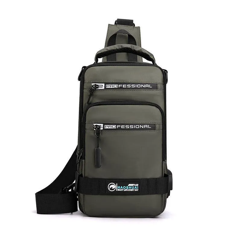 Men Multifunction USB Charging Port Backpack