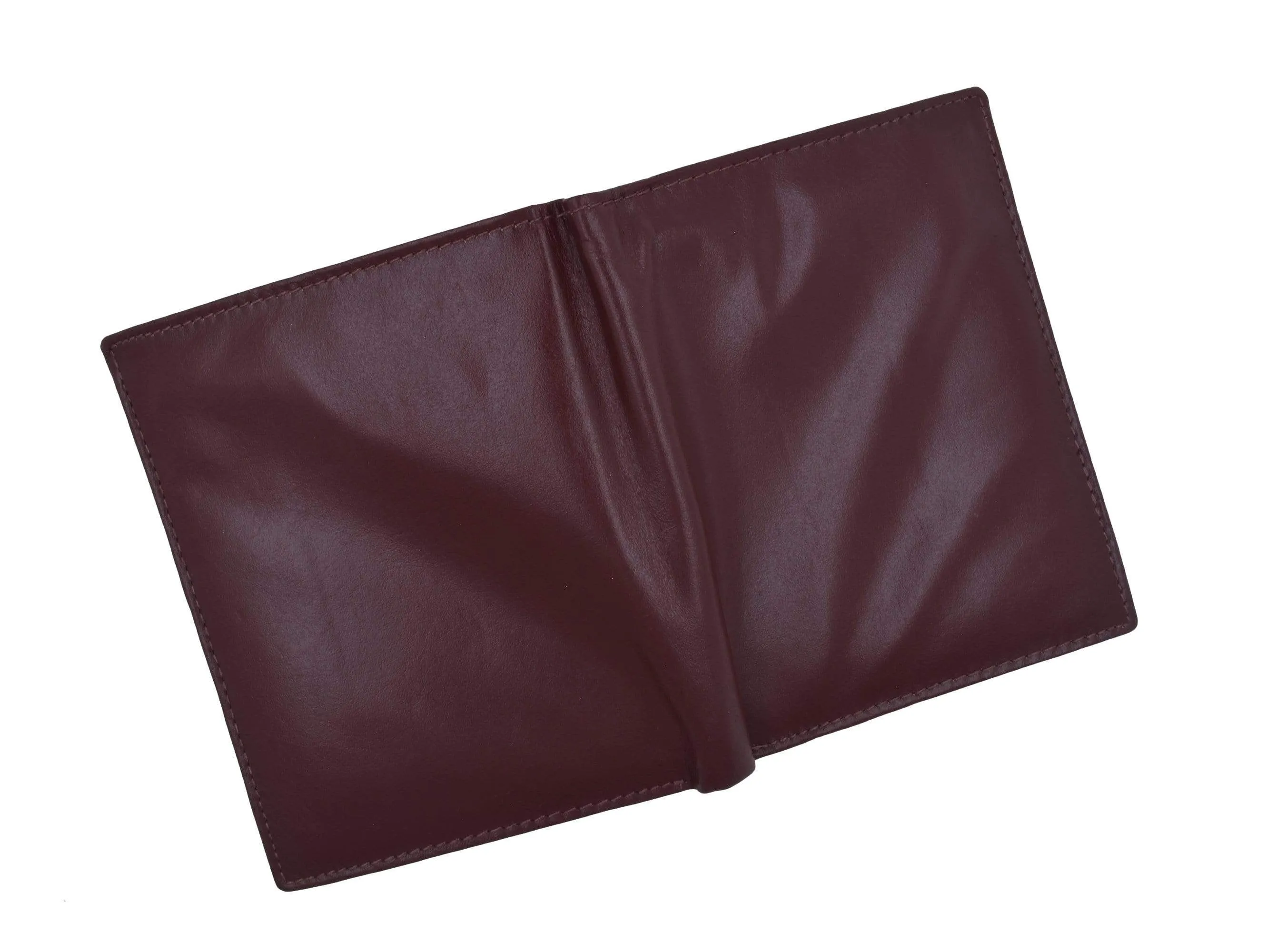 Men's Hipster Bifold Genuine Leather Multi-Card ID Holder European Wallet