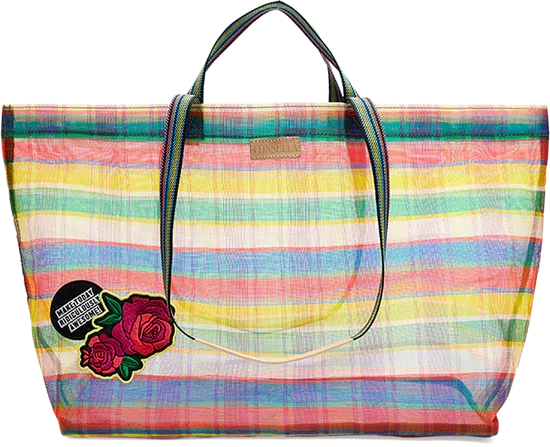 Mesh Jumbo Bag Marcela Patch