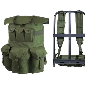 Military Large Alice Pack Army Survival Combat Backpack ALICE Rucksack Olive Drab and Butt Pack