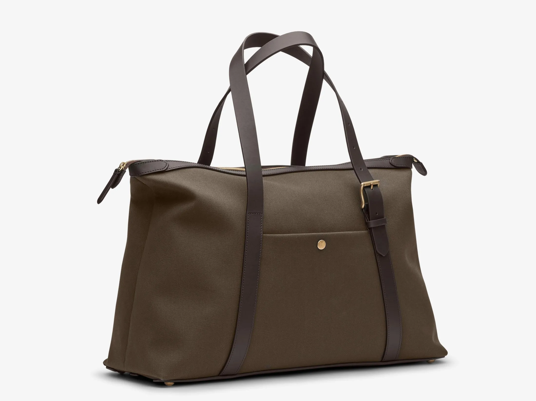M/S Holdall – Army/Dark Brown