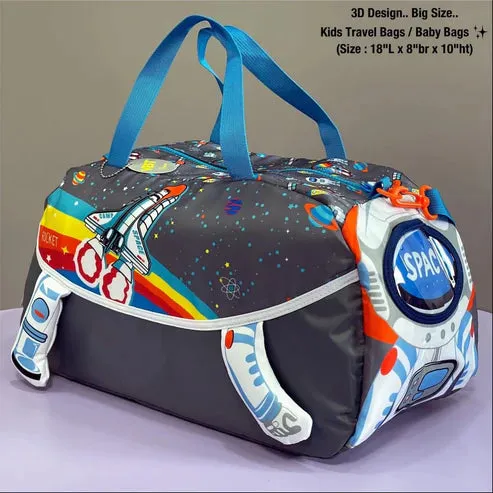 Multipurpose Printed Designer Duffle Tote Handbag (space)
