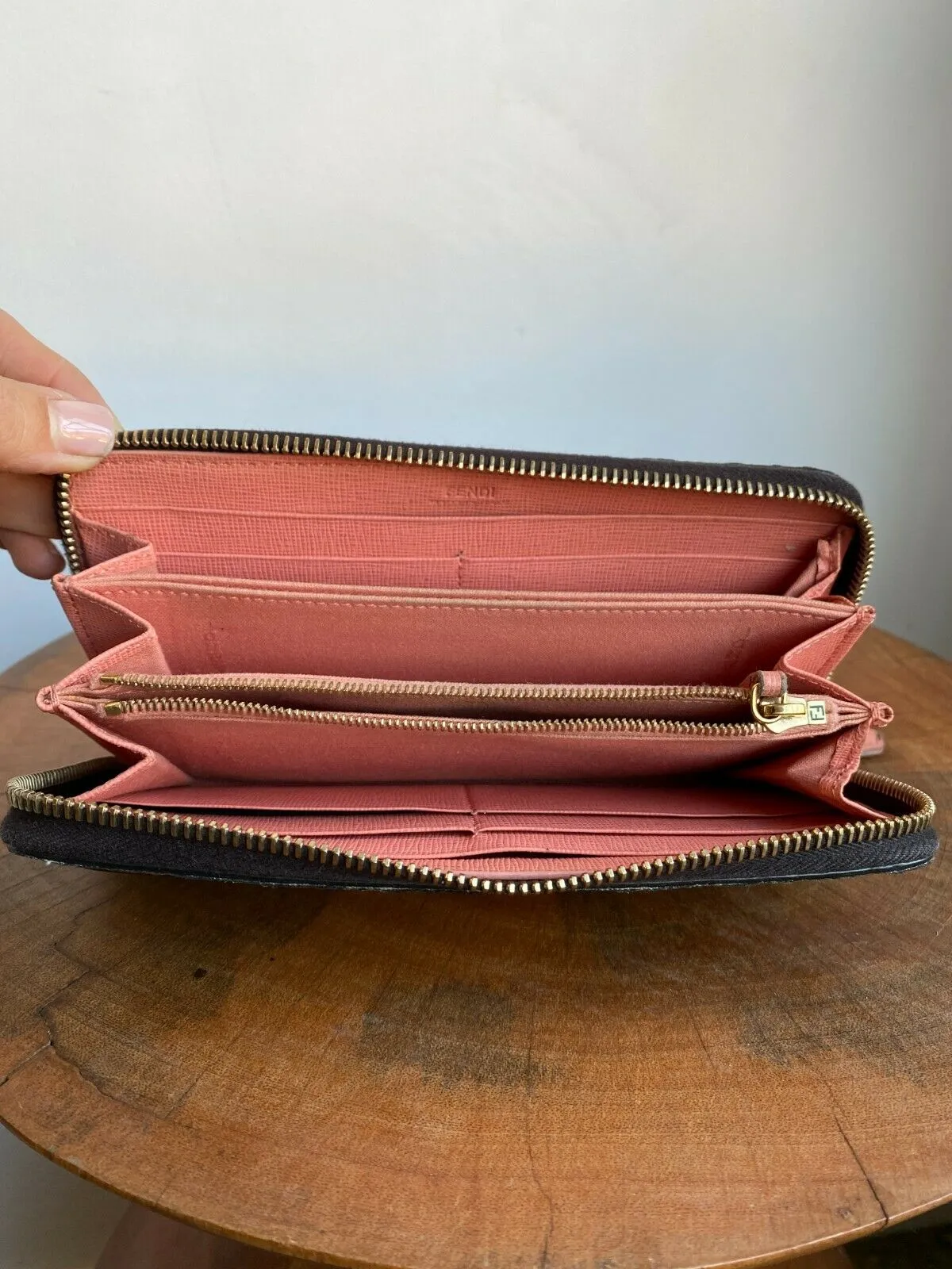 PRINTED MONOGRAM CONTINENTAL WALLET