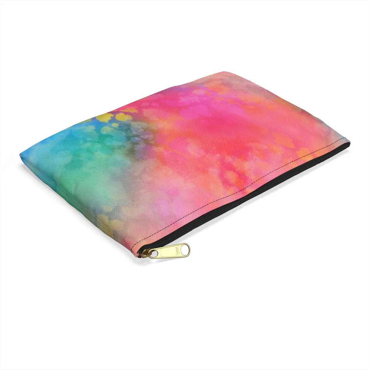 Rainbow Cotton Floss Zippered Accessory Pouch (FWS)