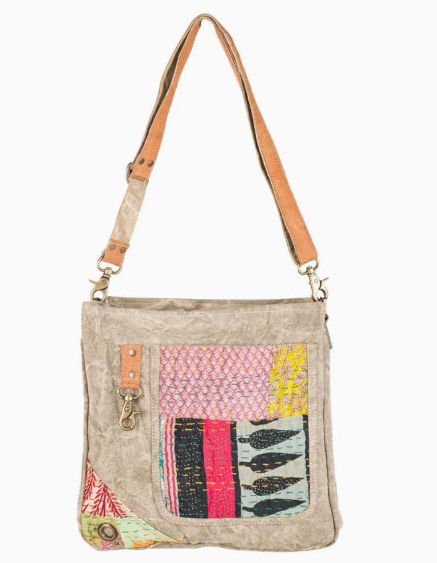 Recycled Kantha Shoulder Bag