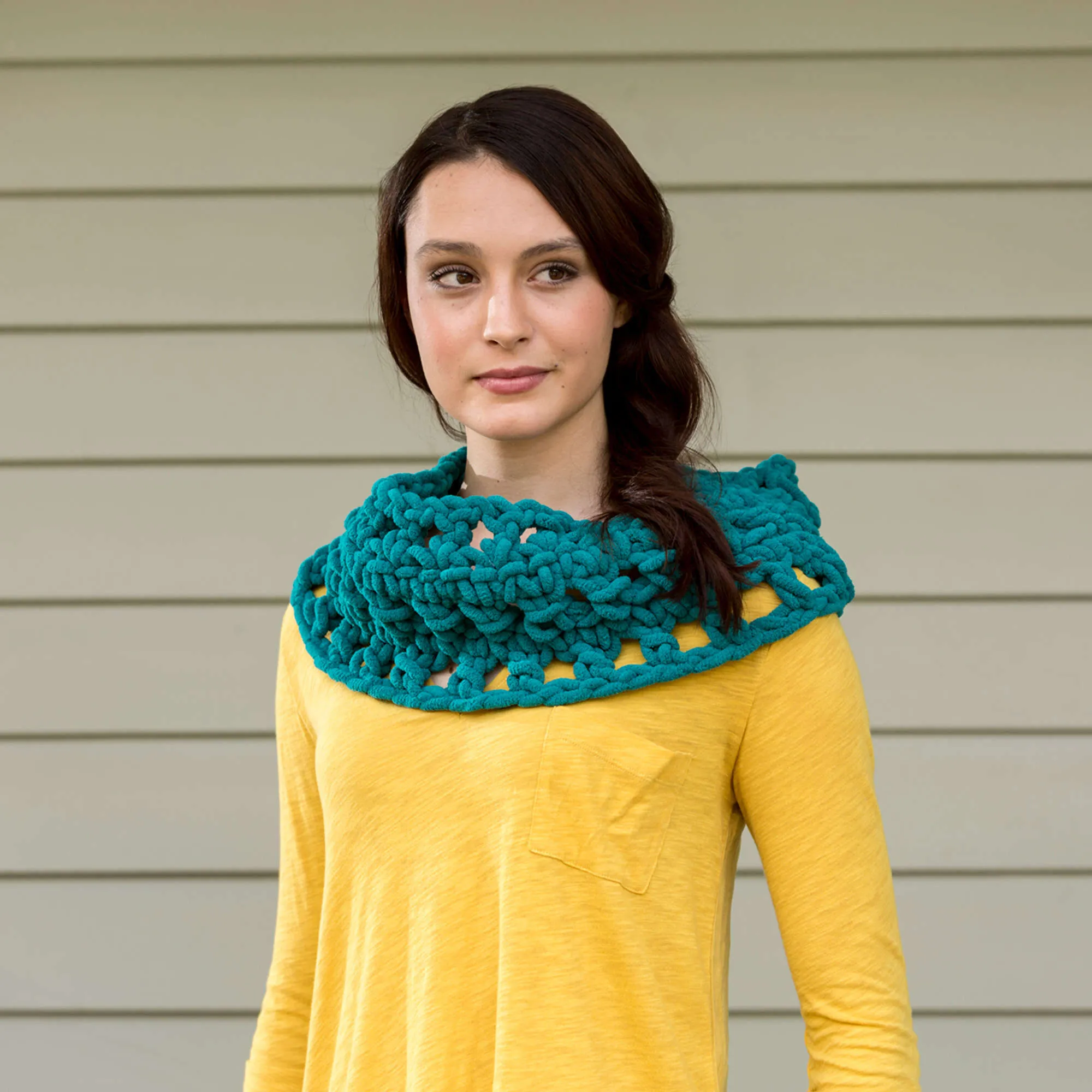 Red Heart Crochet Chic & Charming Cowl