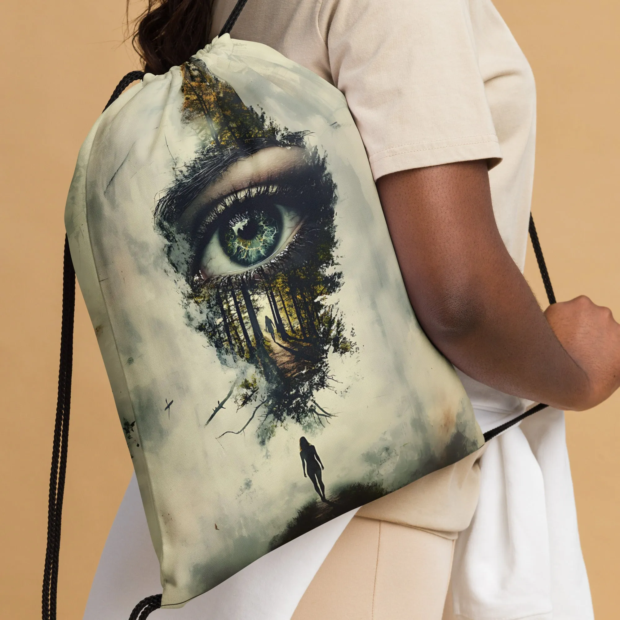 Serene Vision Drawstring bag