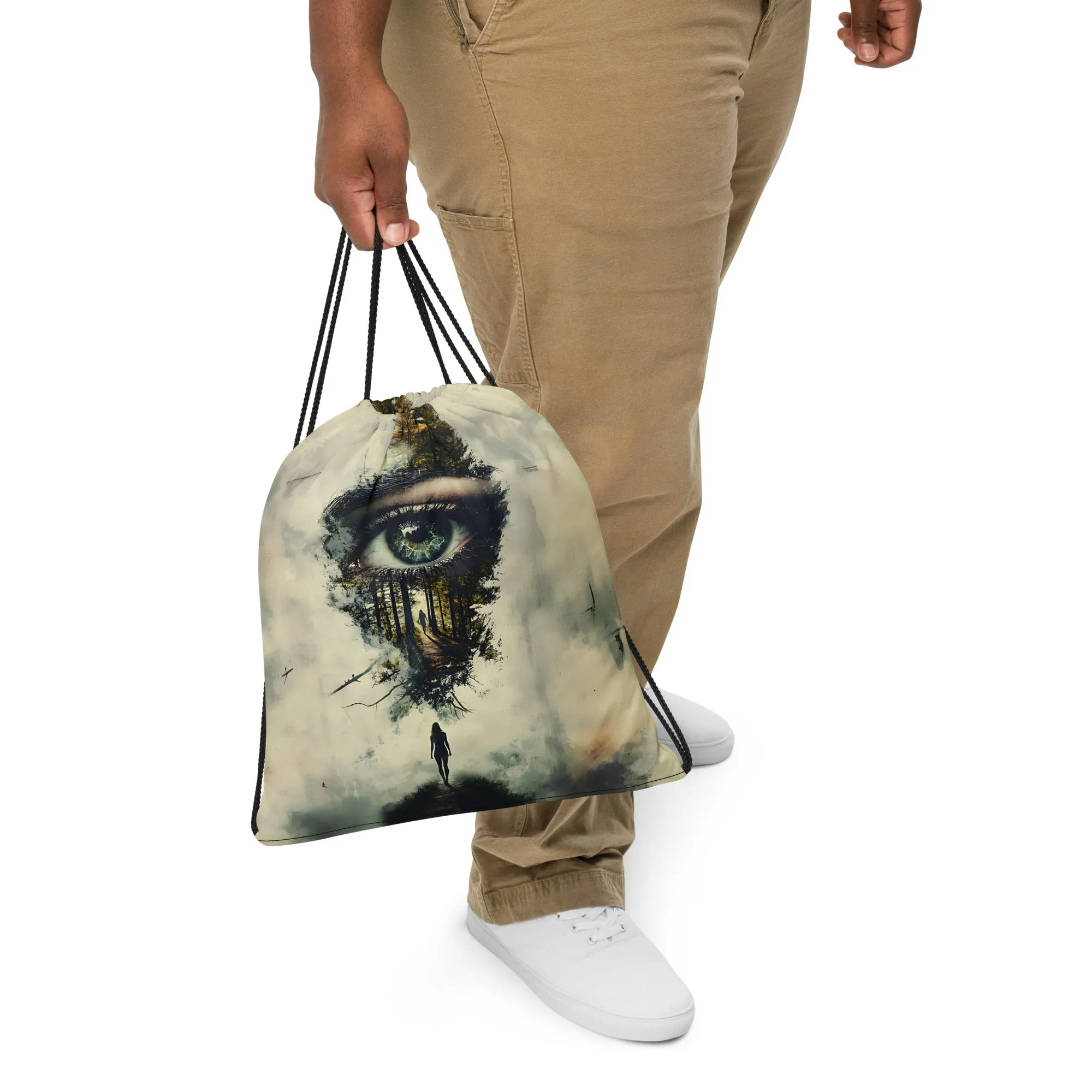 Serene Vision Drawstring bag