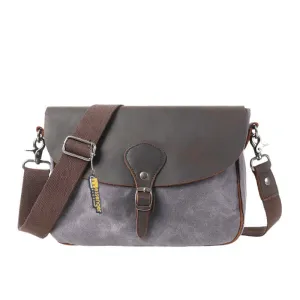 Small Canvas Messenger Bag