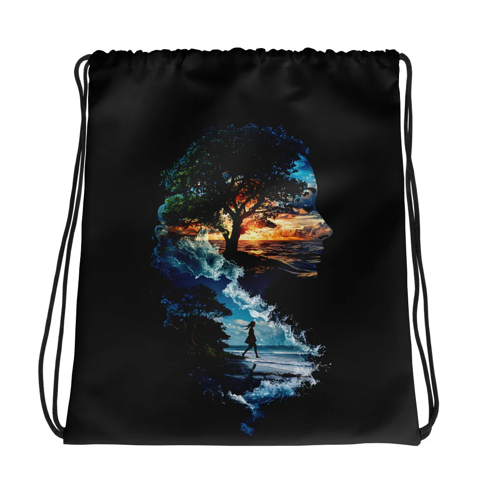 Soul Tides Drawstring bag
