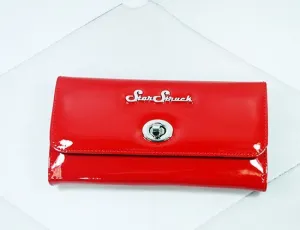Star Struck Tri-Fold Wallet Red