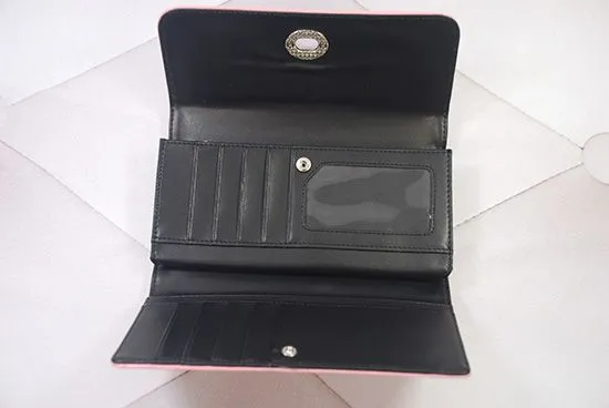 Star Struck Tri-Fold Wallet Red