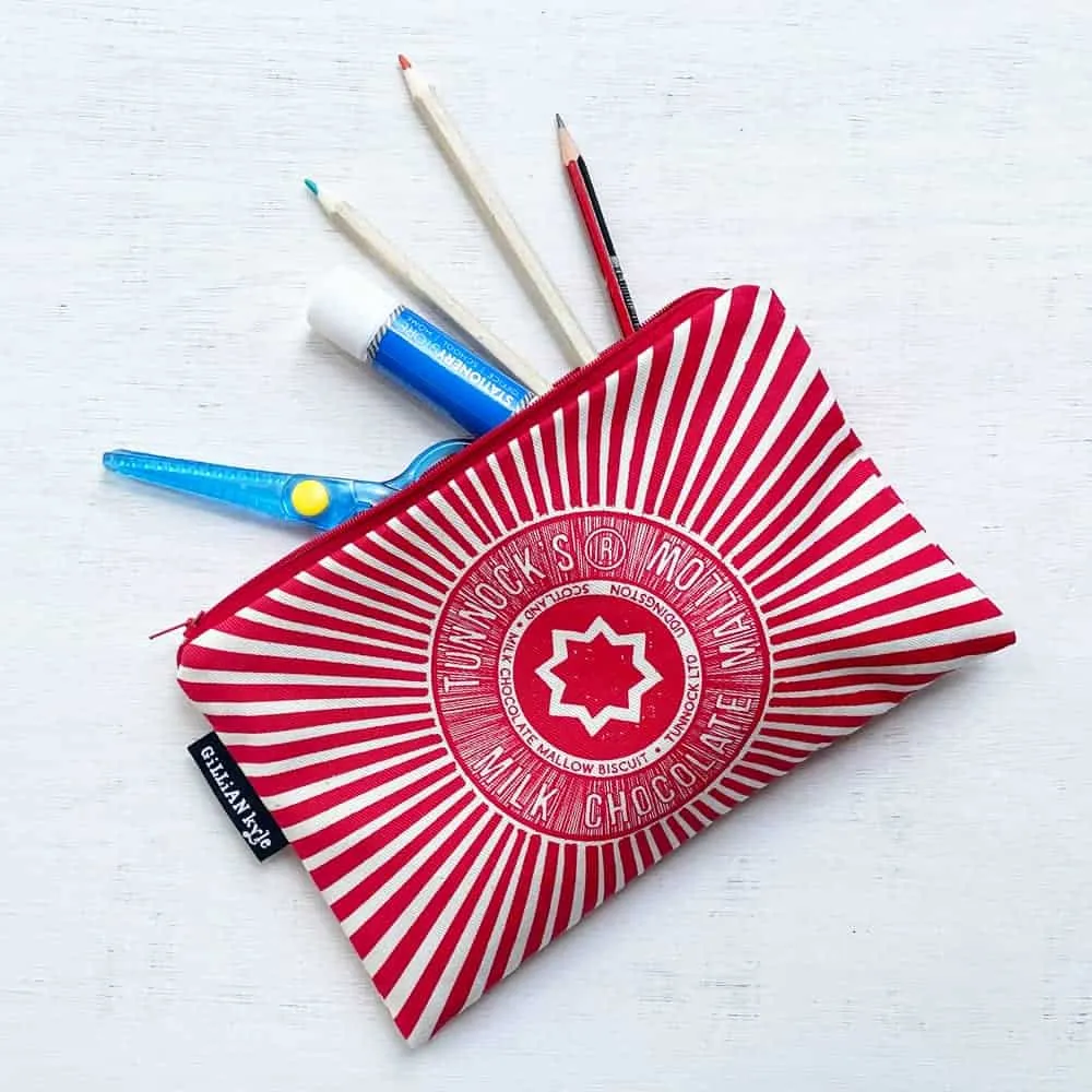 Tea Cake Wrapper Accessories Pouch