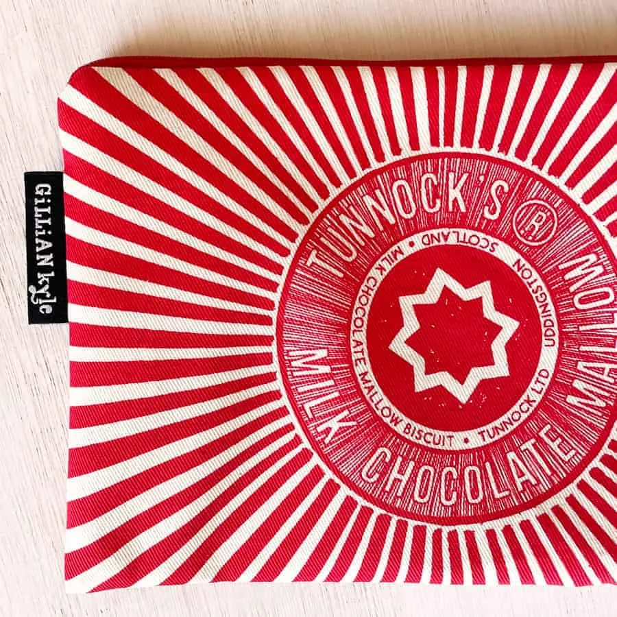 Tea Cake Wrapper Accessories Pouch