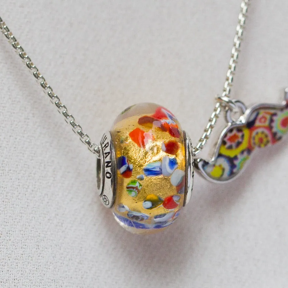 The Kiss Charm Necklace