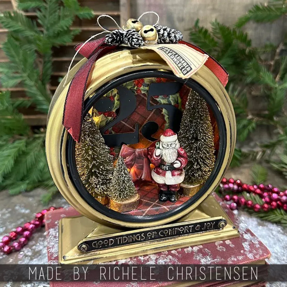 Tim Holtz Idea-ology Kraftstock Sparkle Christmas Blends