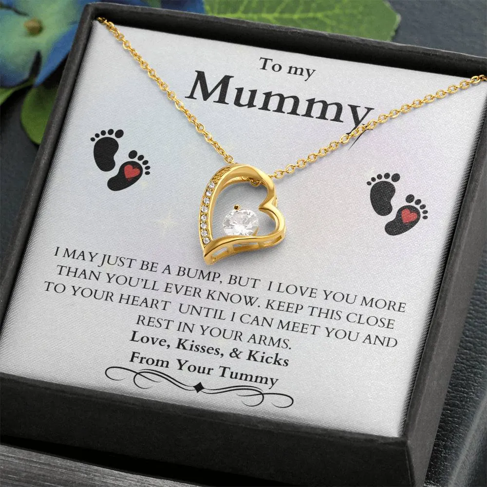 To My Mummy dazzling forever love necklace