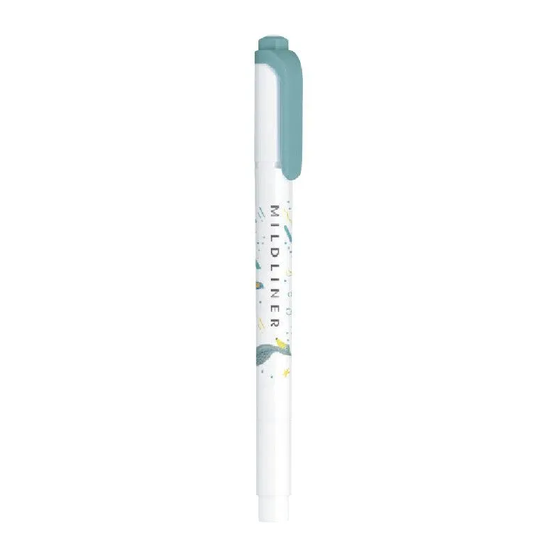 ZEBRA WKT7 Animal Collection Limited Edition Mildliner Dual-Ended Highlighter
